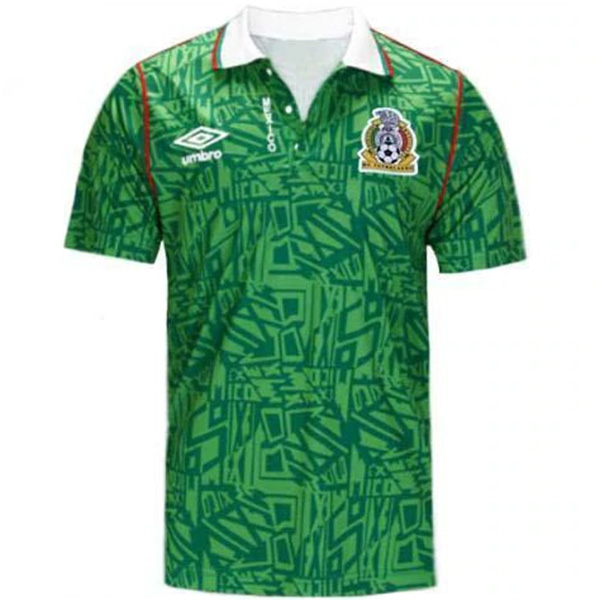 Mexico domicile maillot rétro uniforme de football premier maillot de football pour hommes 1994